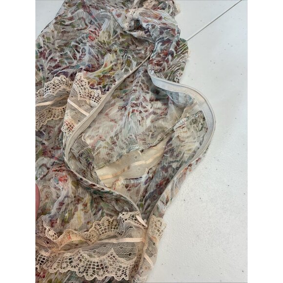 Soft Surroundings Althea Sheer Maxi Dress cover up Lightweight Plus size 20W - Picture 7 of 10